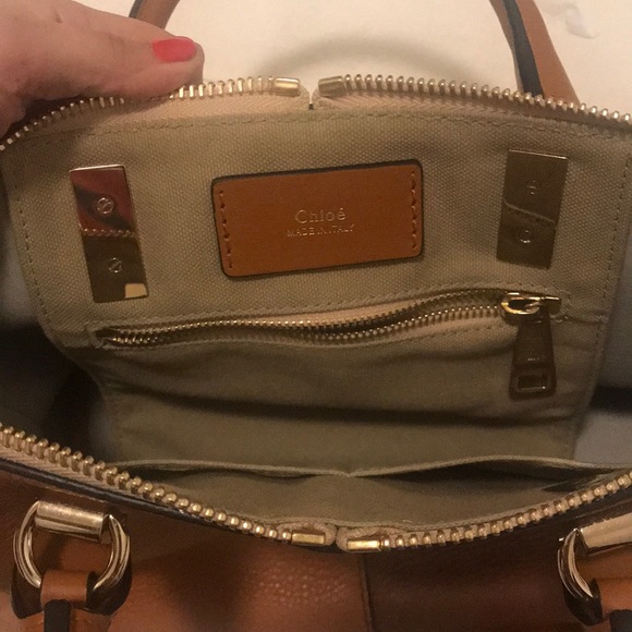 Chloe two tone “Kaylee Bag” - Picture 6 of 6